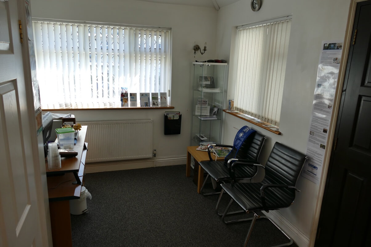 Spine Plus Osteopathy Waiting Area