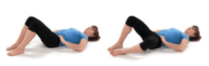 Bent Knee Fall out exercises (hip twist - level 1)