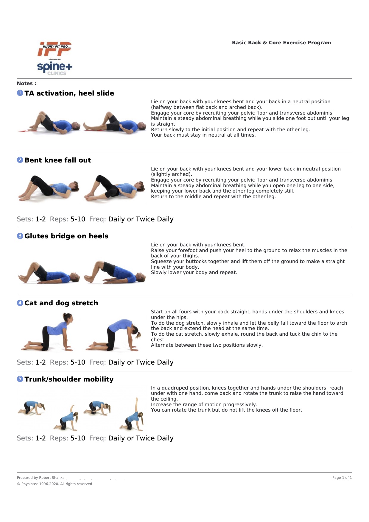 Back Exercises Spine Plus Back Exercises Spine Plus