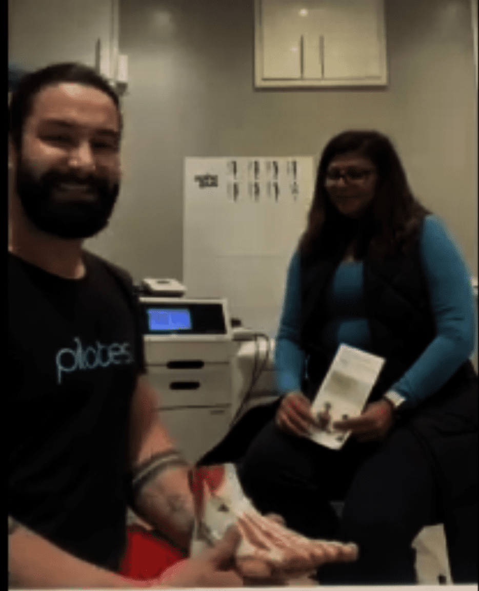 Pretty’s Heel Pain Resolved with Acupuncture and Shock Wave
