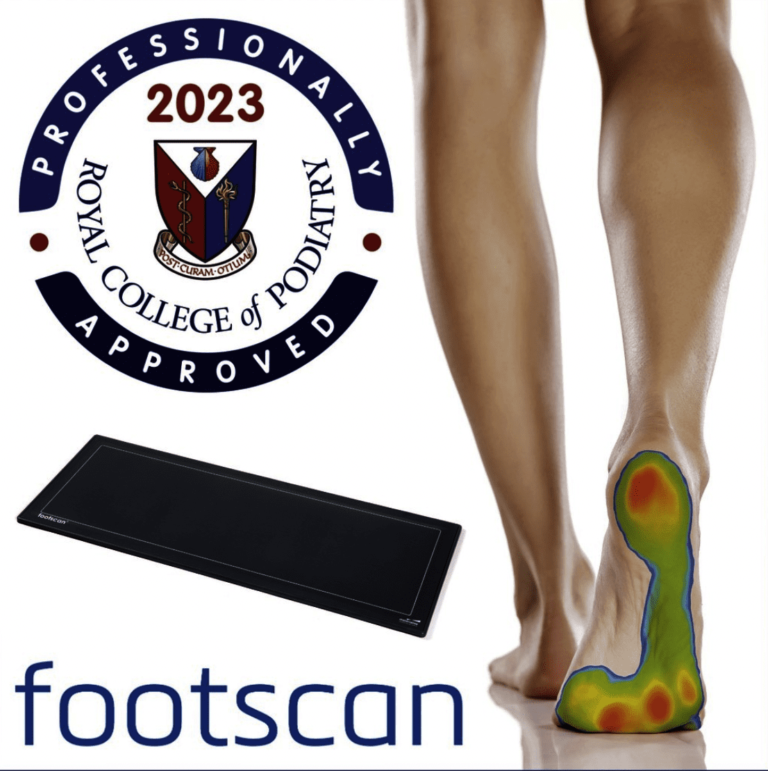 Foot Gait Scan and bespoke orthotics, Phits orthotics
